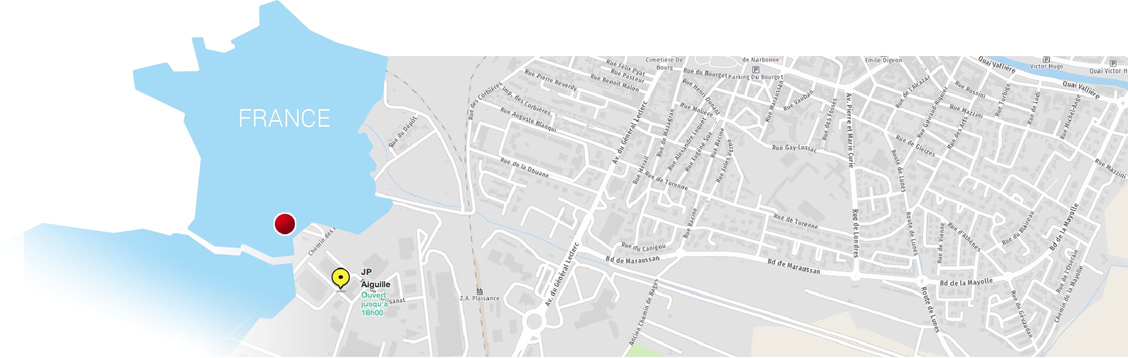Aiguille - Carte Google Maps