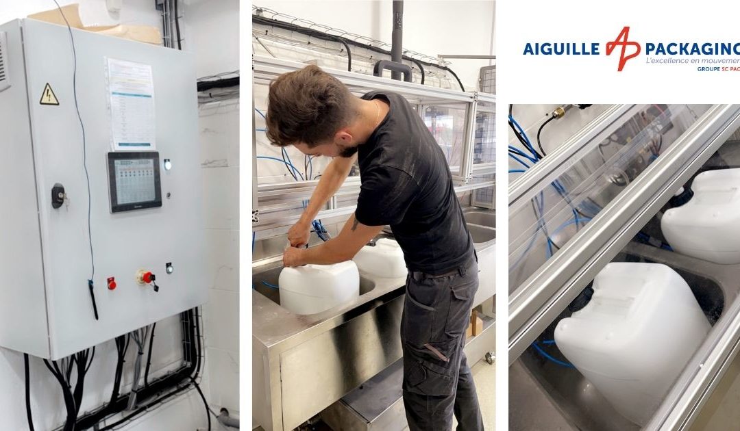 Économies d’eau – Aiguille packaging s’engage