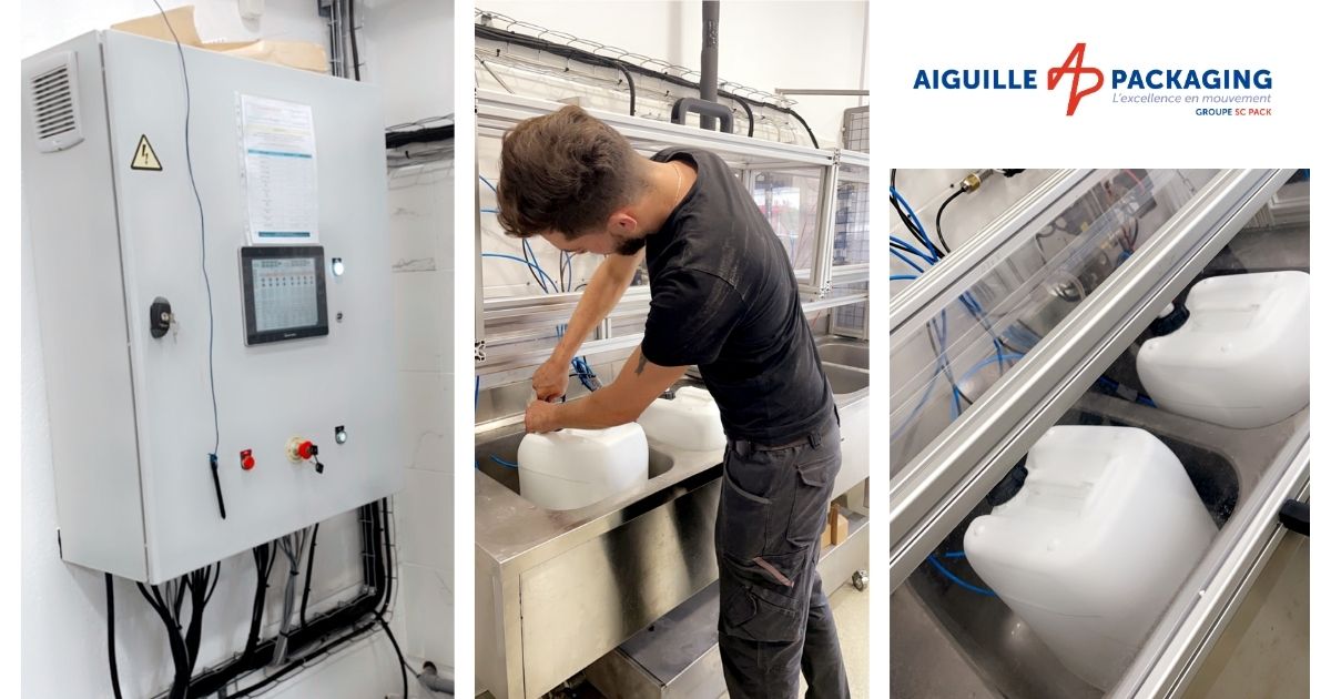 Aiguille - Économies d’eau – Aiguille packaging s’engage